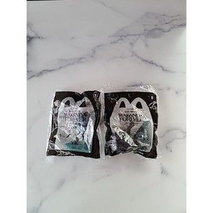 McDonalds Wakanda Forever #8 Black Panther and #9 Battle Panther Happy Meal Toys